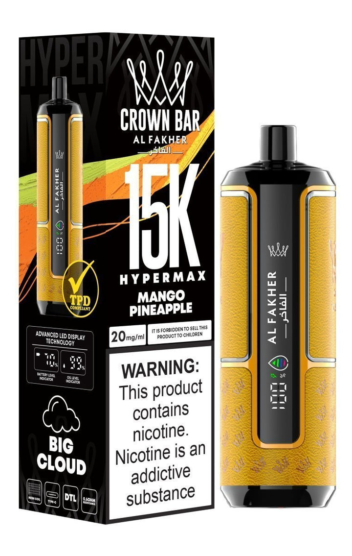 Al Fakher Hypermax 15k Disposable Vape Pack of 10 #Simbavapes#