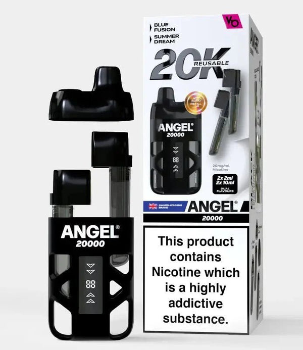 Angel 20000+ Puffs Disposable Vape Box of 5 #Simbavapes#