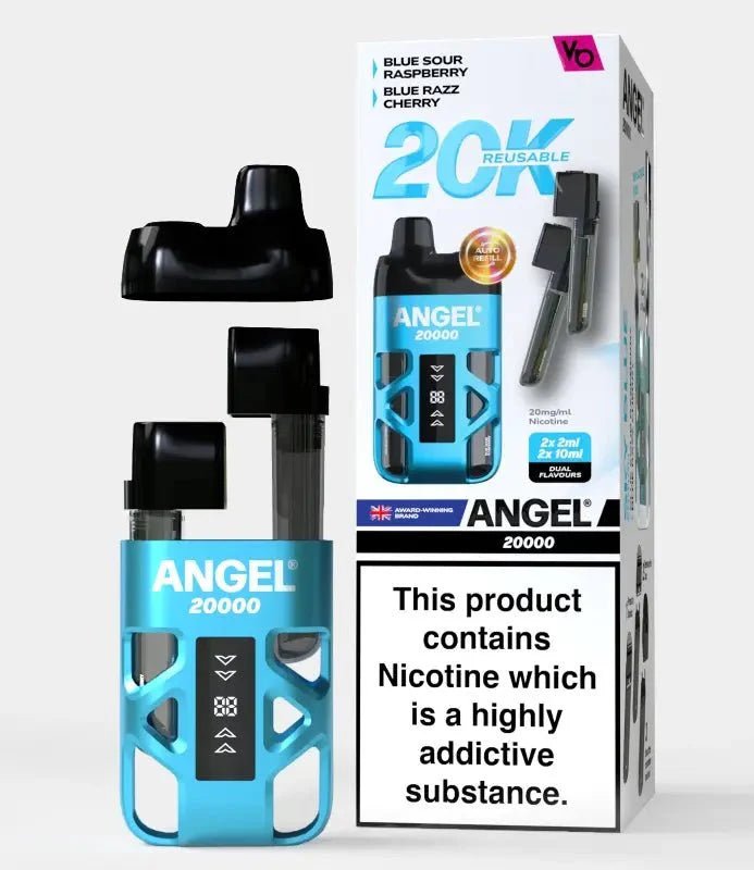 Angel 20000+ Puffs Disposable Vape Pod Kit #Simbavapes#