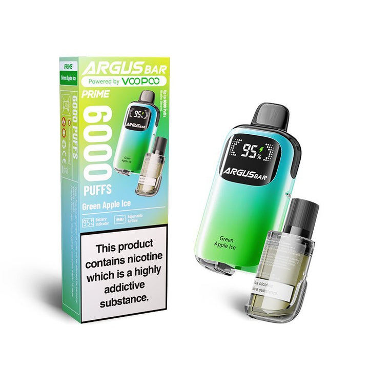 ARGUS Bar Prime 6000 Disposable Vape Box of 5 #Simbavapes#