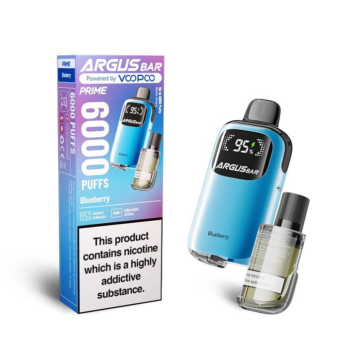 ARGUS Bar Prime 6000 Disposable Vape Box of 5 #Simbavapes#