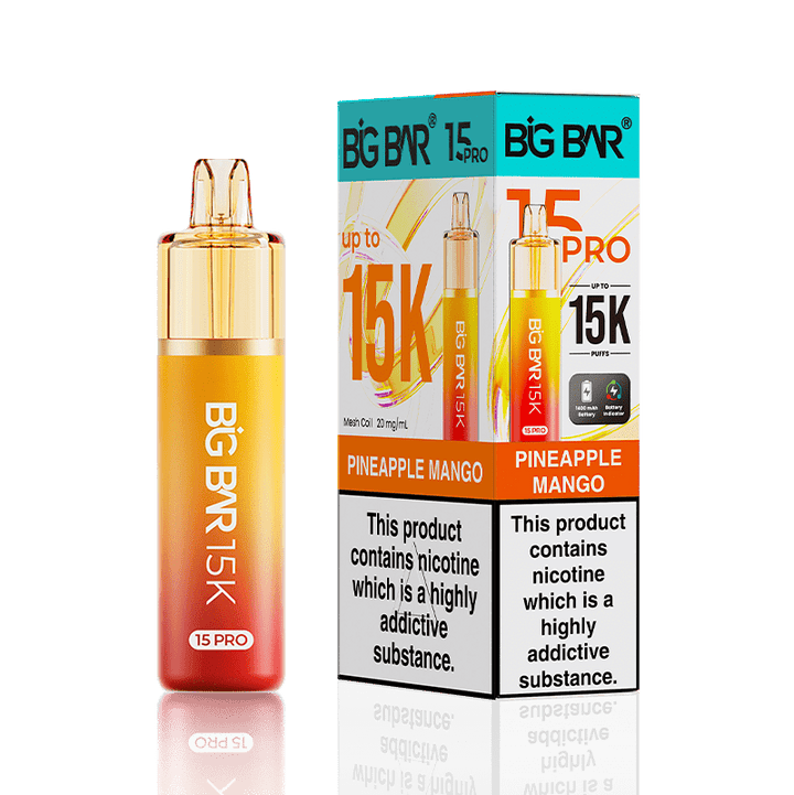 Big Bar 15 Pro Prefilled Pod Kit (Box of 5) Simbavapes