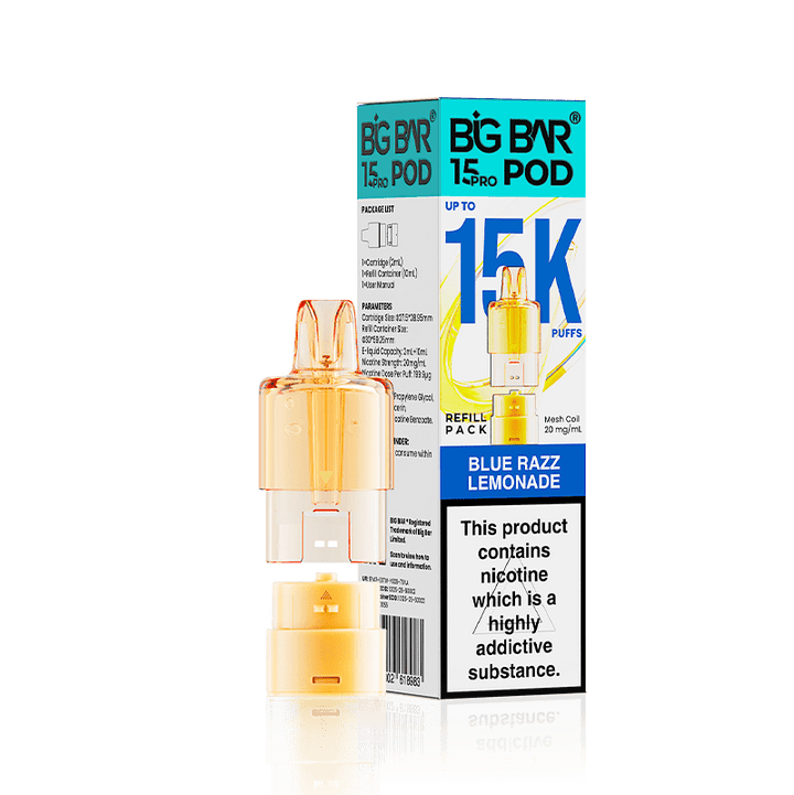 Big Bar 15 Pro Prefilled Pods (Box of 5) Simbavapes