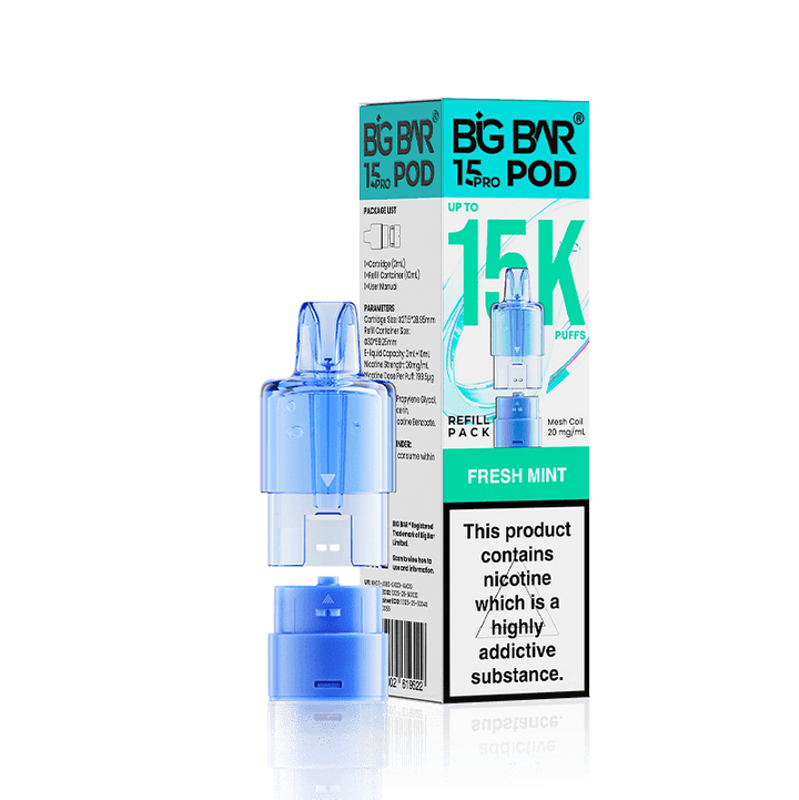 Big Bar 15 Pro Prefilled Pods (Box of 5) Simbavapes