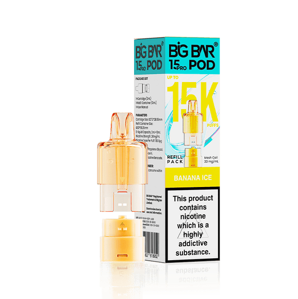 Big Bar 15 Pro Prefilled Pods (Box of 5) Simbavapes