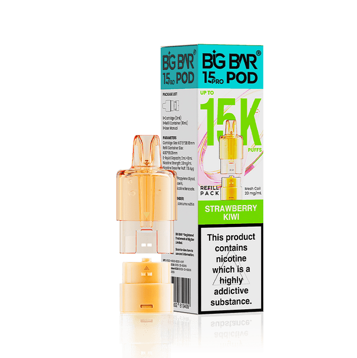 Big Bar 15 Pro Prefilled Pods (Box of 5) Simbavapes