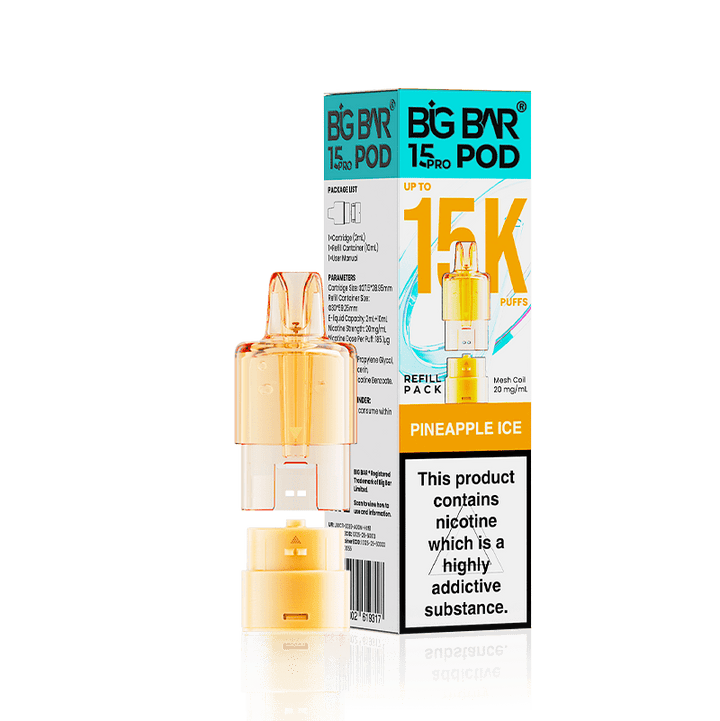 Big Bar 15 Pro Prefilled Pods (Box of 5) Simbavapes