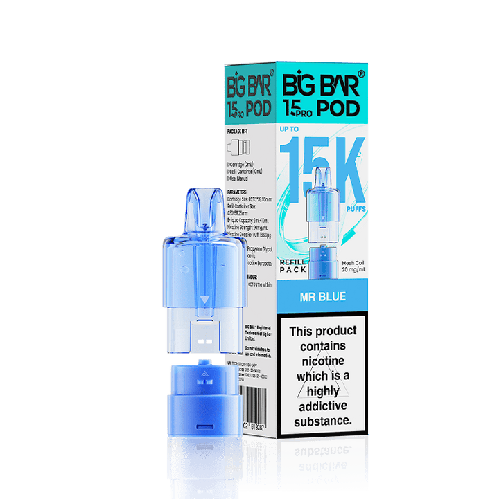 Big Bar 15 Pro Prefilled Pods (Box of 5) Simbavapes