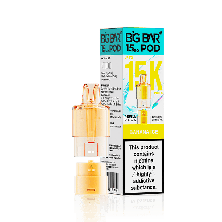 Big Bar 15000 Pro Prefilled Replacement Pods Simbavapes