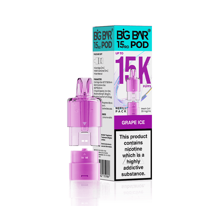 Big Bar 15000 Pro Prefilled Replacement Pods Simbavapes