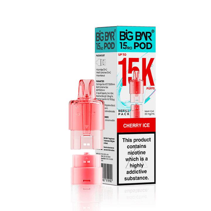 Big Bar 15000 Pro Prefilled Replacement Pods Simbavapes