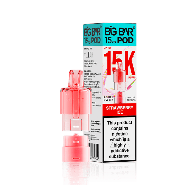 Big Bar 15000 Pro Prefilled Replacement Pods Simbavapes