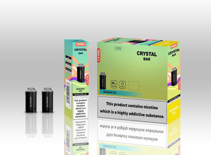 Crystal Bar Original 600 Replacement Pods Simbavapes