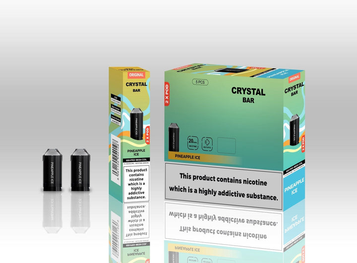 Crystal Bar Original 600 Replacement Pods Simbavapes