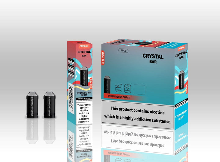 Crystal Bar Original 600 Replacement Pods Simbavapes