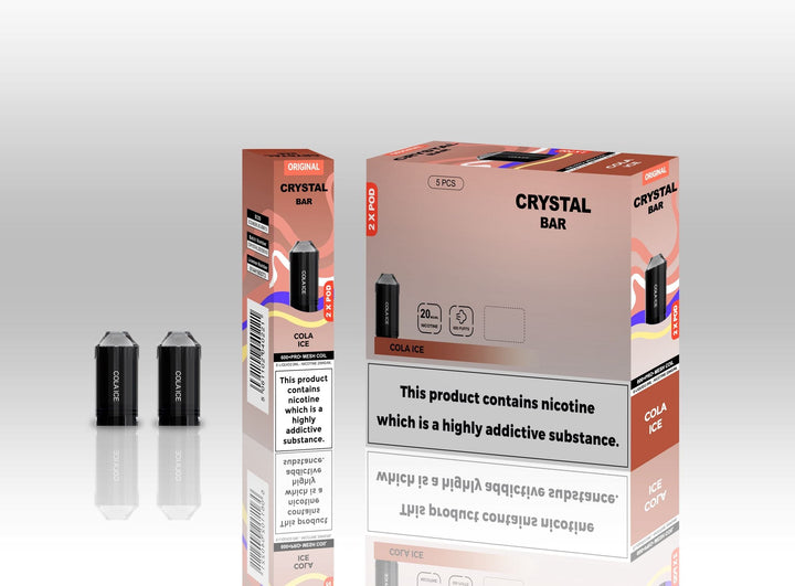 Crystal Bar Original 600 Replacement Pods Simbavapes