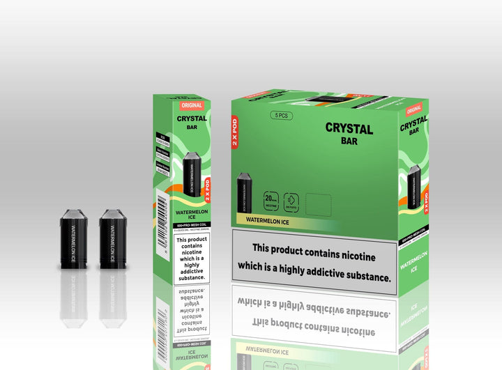 Crystal Bar Original 600 Replacement Pods Simbavapes