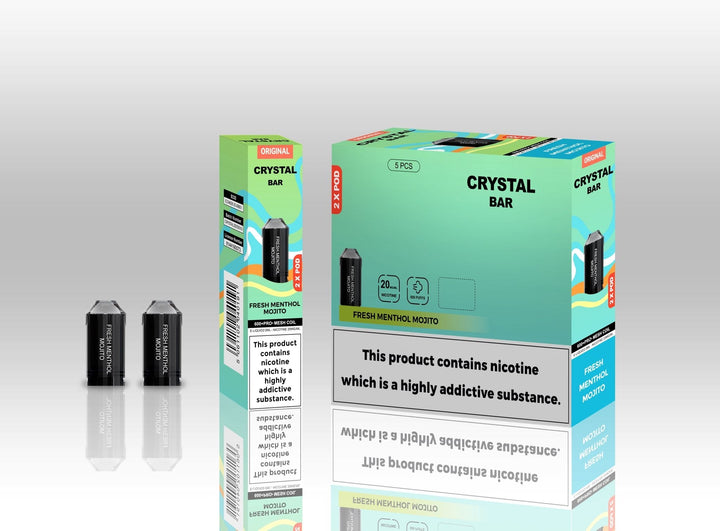 Crystal Bar Original 600 Replacement Pods Simbavapes