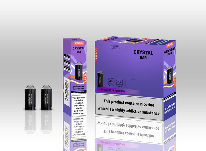 Crystal Bar Original 600 Replacement Pods Simbavapes