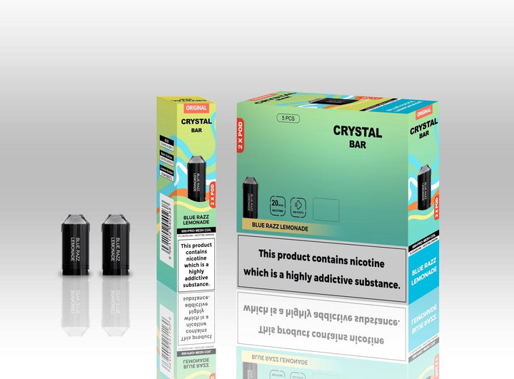 Crystal Bar Original 600 Replacement Pods Simbavapes