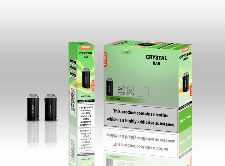 Crystal Bar Original 600 Replacement Pods Simbavapes