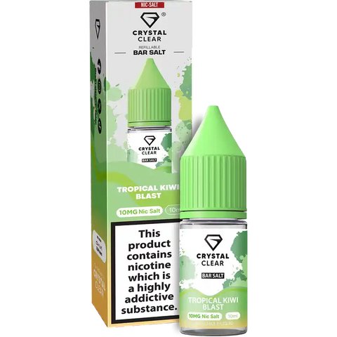 Crystal Clear Nic Salts 10ml - Pack of 10 #Simbavapes#