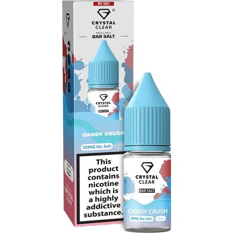 Crystal Clear Nic Salts 10ml - Pack of 10 #Simbavapes#