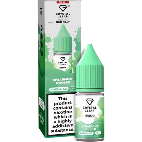 Crystal Clear Nic Salts 10ml - Pack of 10 #Simbavapes#