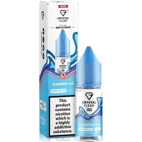 Crystal Clear Nic Salts 10ml #Simbavapes#