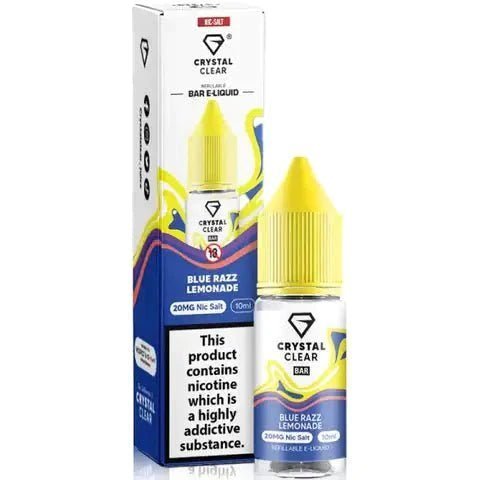 Crystal Clear Nic Salts 10ml #Simbavapes#