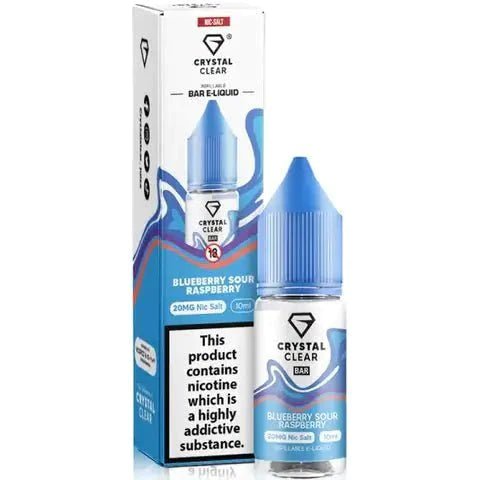 Crystal Clear Nic Salts 10ml #Simbavapes#