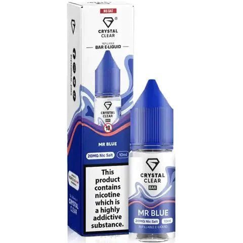 Crystal Clear Nic Salts 10ml #Simbavapes#