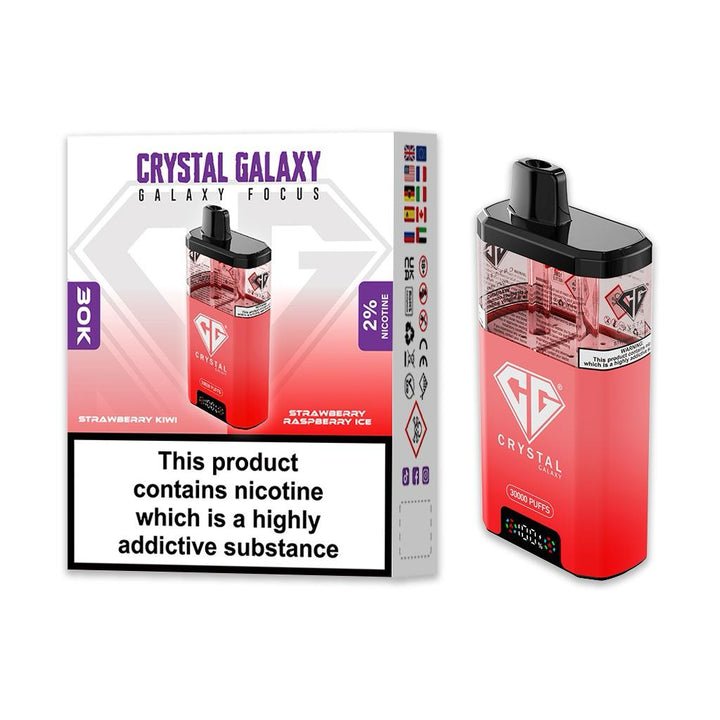 Crystal Galaxy Focus 30k Disposable Vape Box of 5 #Simbavapes#