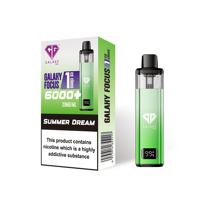 Crystal Galaxy Focus 6000 Prefilled Pod Vape Simbavapes