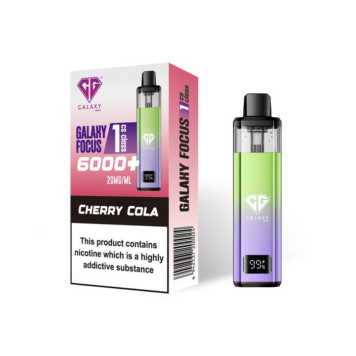 Crystal Galaxy Focus 6000 Prefilled Pod Vape Simbavapes