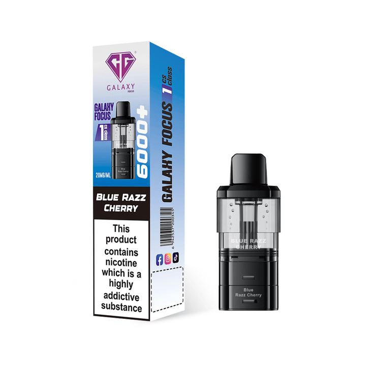 Crystal Galaxy Focus 6000 Replacement Pods Pack of 5 Simbavapes