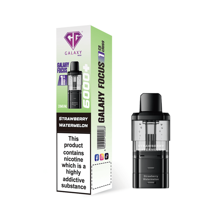 Crystal Galaxy Focus 6000 Replacement Pods Pack of 5 Simbavapes