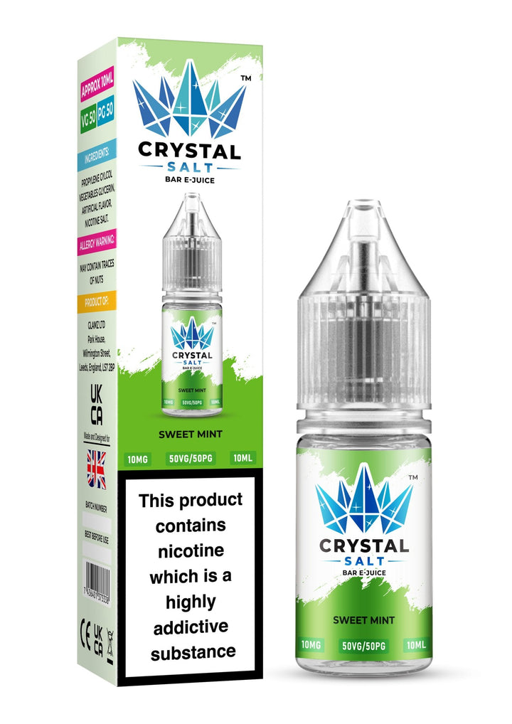 Crystal Nic Salt 10ml E - liquids #Simbavapes#