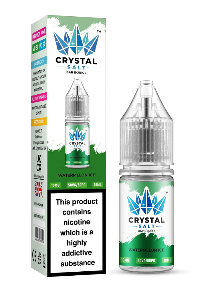 Crystal Nic Salt 10ml E - liquids #Simbavapes#