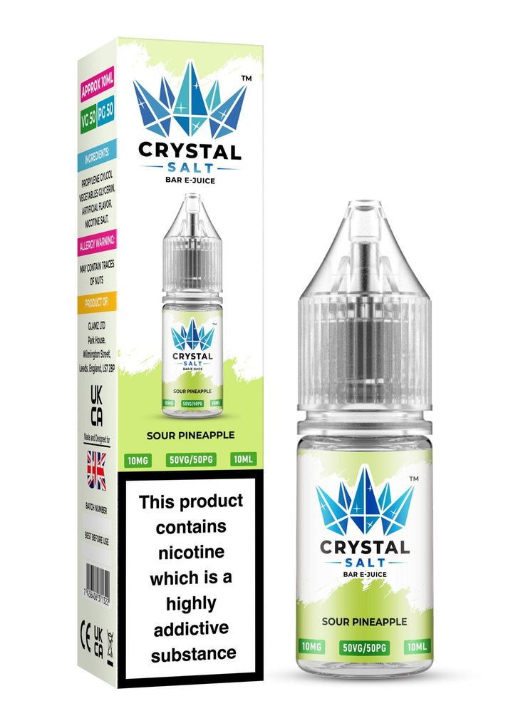 Crystal Nic Salt 10ml E - liquids #Simbavapes#