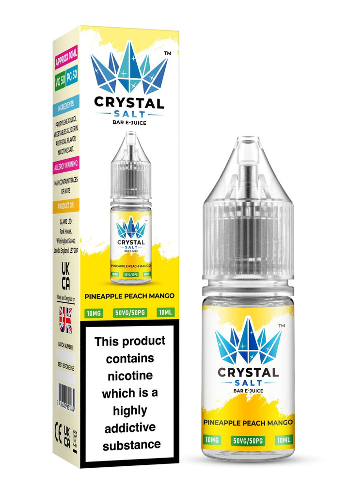 Crystal Nic Salt 10ml E - liquids #Simbavapes#