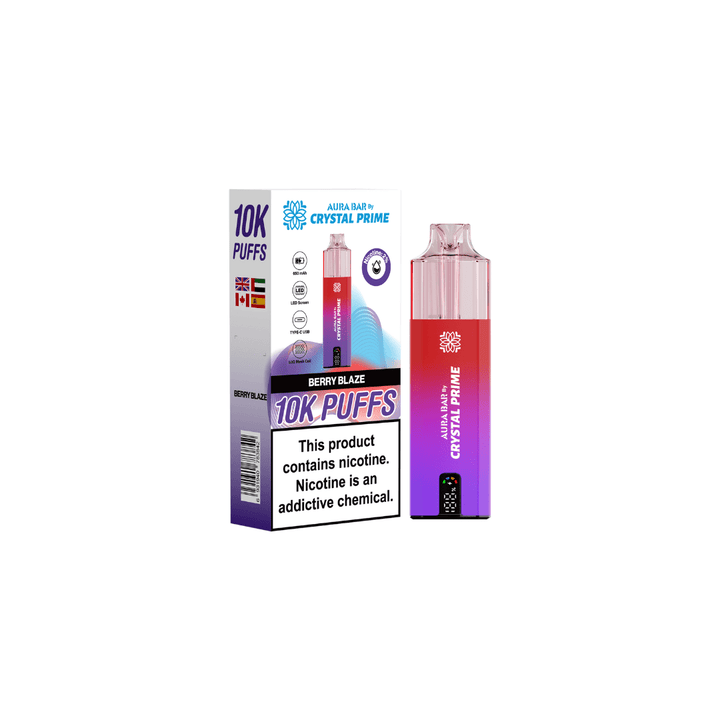 Crystal Prime 10k Puffs Disposable Vape Simbavapes