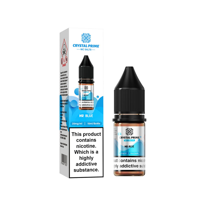 Crystal Prime 7000 Nic Salts 10ml E - liquids (BOX OF 10) #Simbavapes#