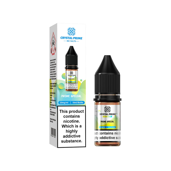 Crystal Prime 7000 Nicotine Salts 10ml E - liquids #Simbavapes#