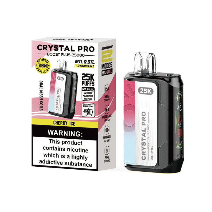 Crystal Pro Boost Plus 25000 Disposable Vape #Simbavapes#