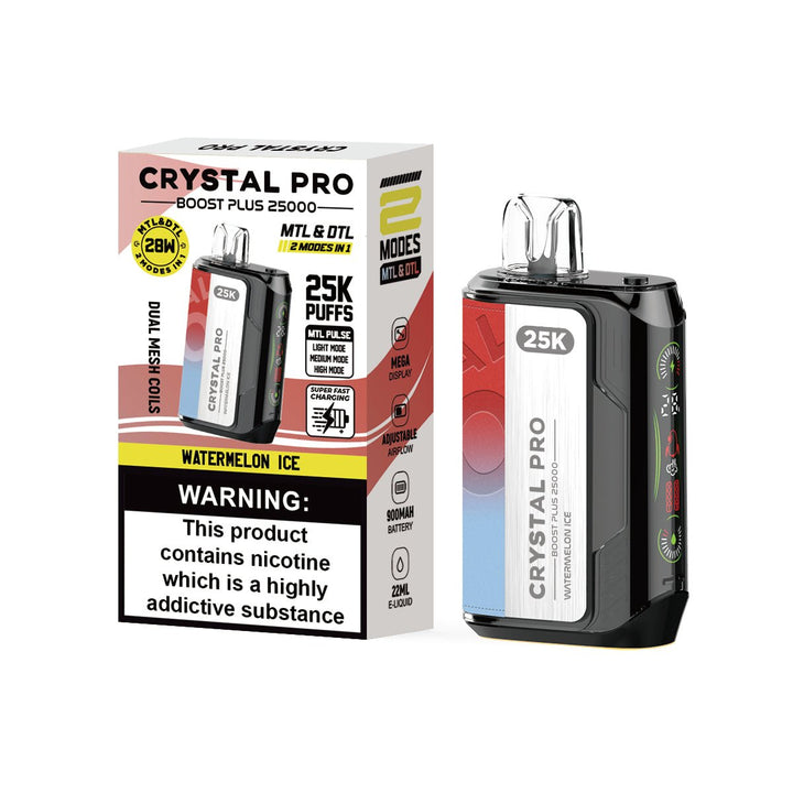 Crystal Pro Boost Plus 25000 Disposable Vape #Simbavapes#