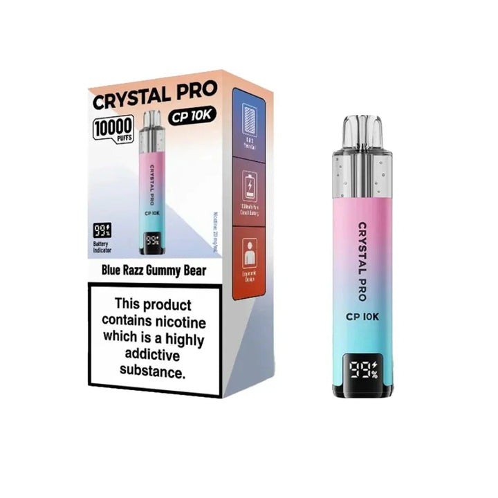 Crystal Pro CP 10k Puffs Prefilled Vape Kit Simbavapes