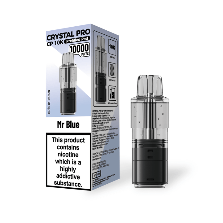 Crystal Pro CP 10k Replacement Pods Box of 5 Simbavapes