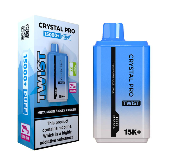 Crystal Pro Twist 15000 Disposable Vape #Simbavapes#