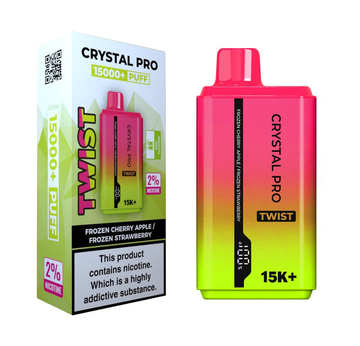 Crystal Pro Twist 15000 Disposable Vape #Simbavapes#